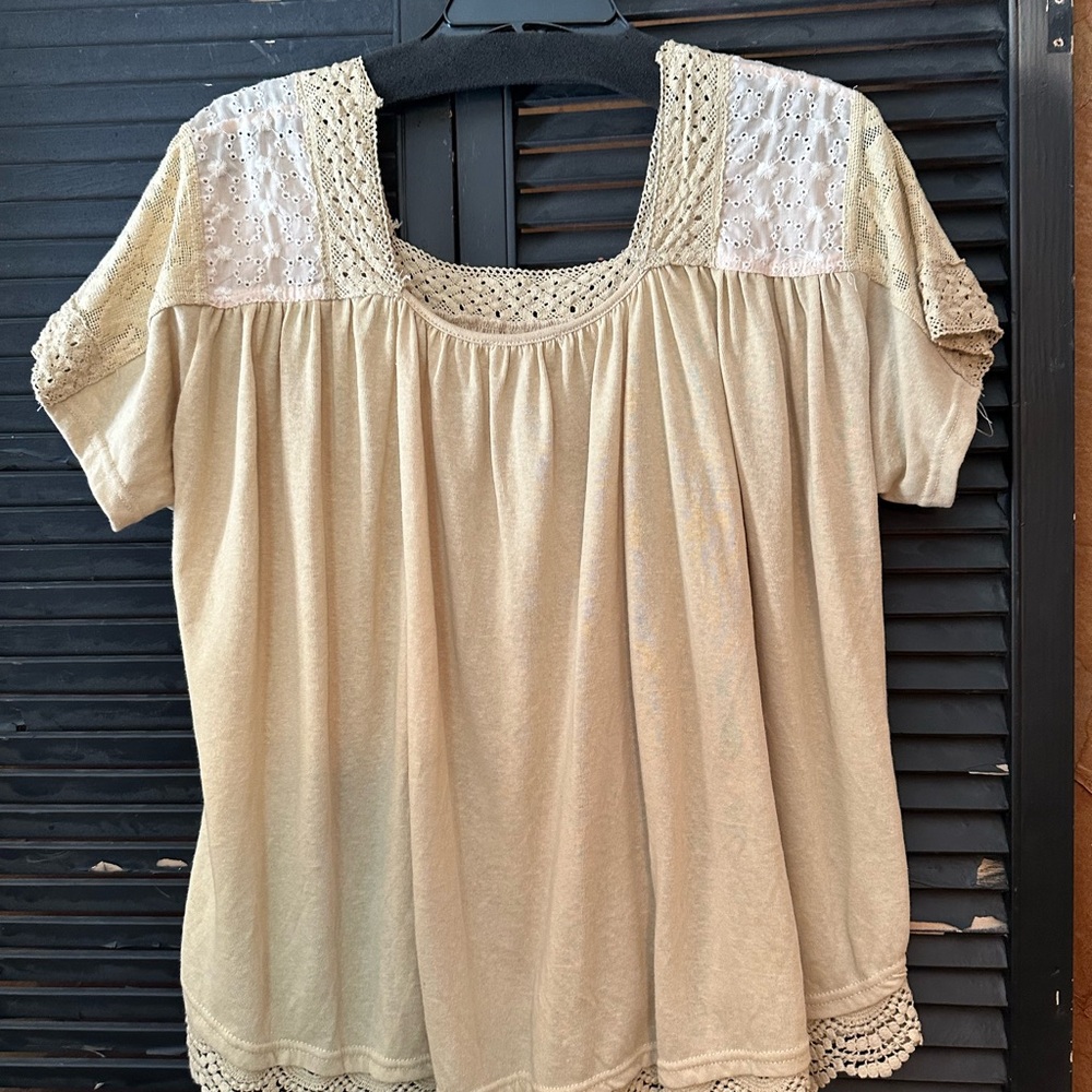 Crocheted Tee